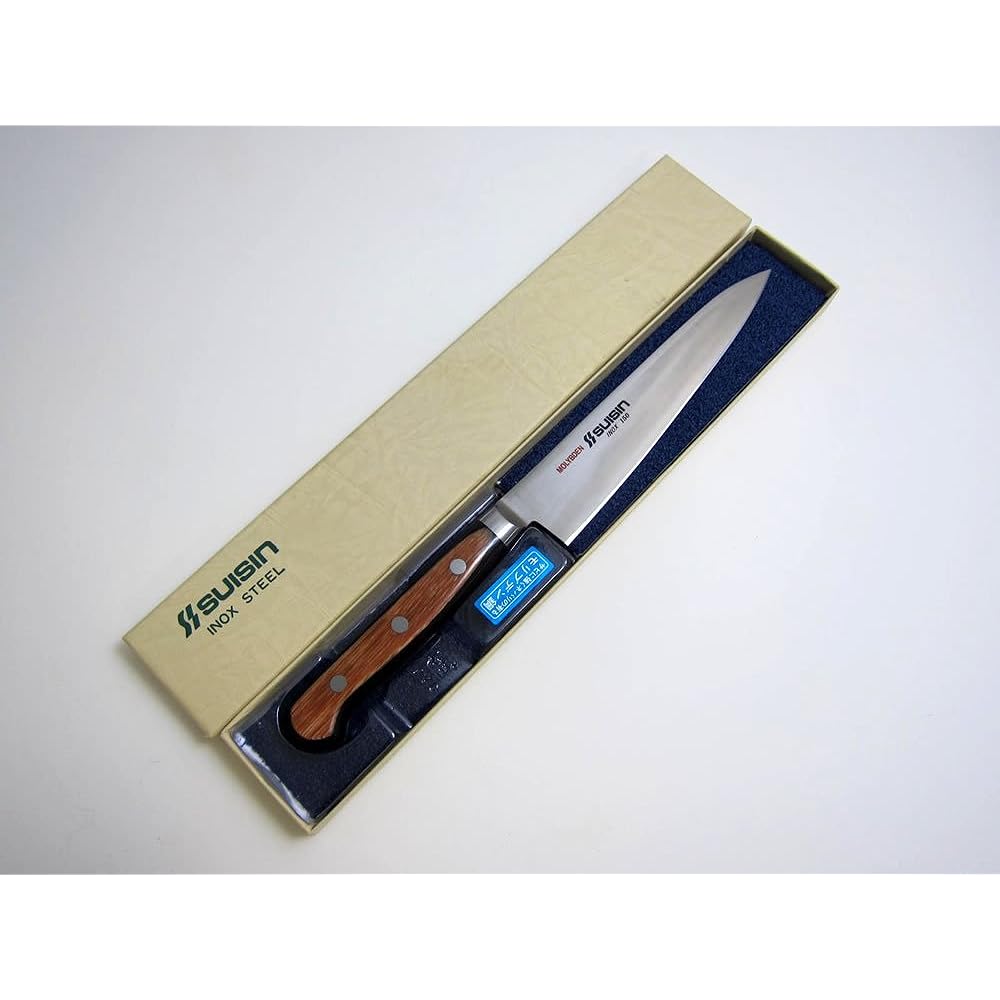 Authentic Sakai knife dotcom "Suishin SUISIN INOX Western knife series" [INOX steel] Petty knife 150mm