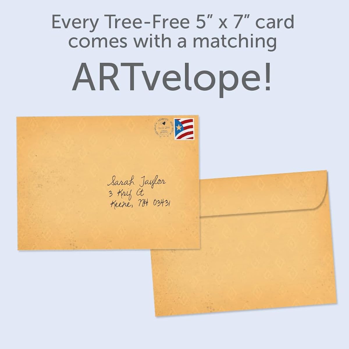 Tree-Free Greetings Kwanzaa Greeting Card, Eco-Friendly, Made in the USA, 100% Recycled Paper, 5"x7", Love and Wonder (GO63101)