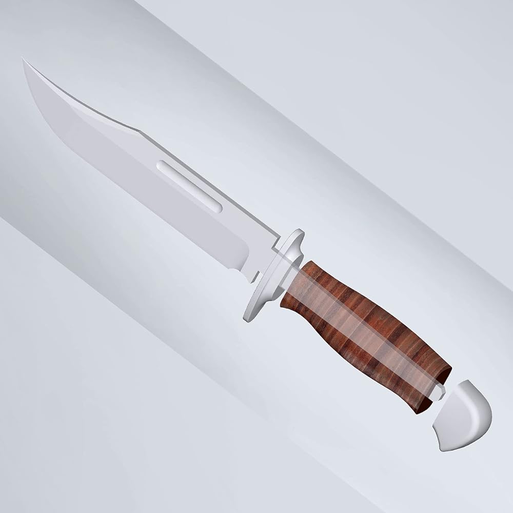 SWISS+TECH Knife, Sheath Knife, Outdoor Knife, Camping Knife, Blade Length Approximately 14cm, Case Included