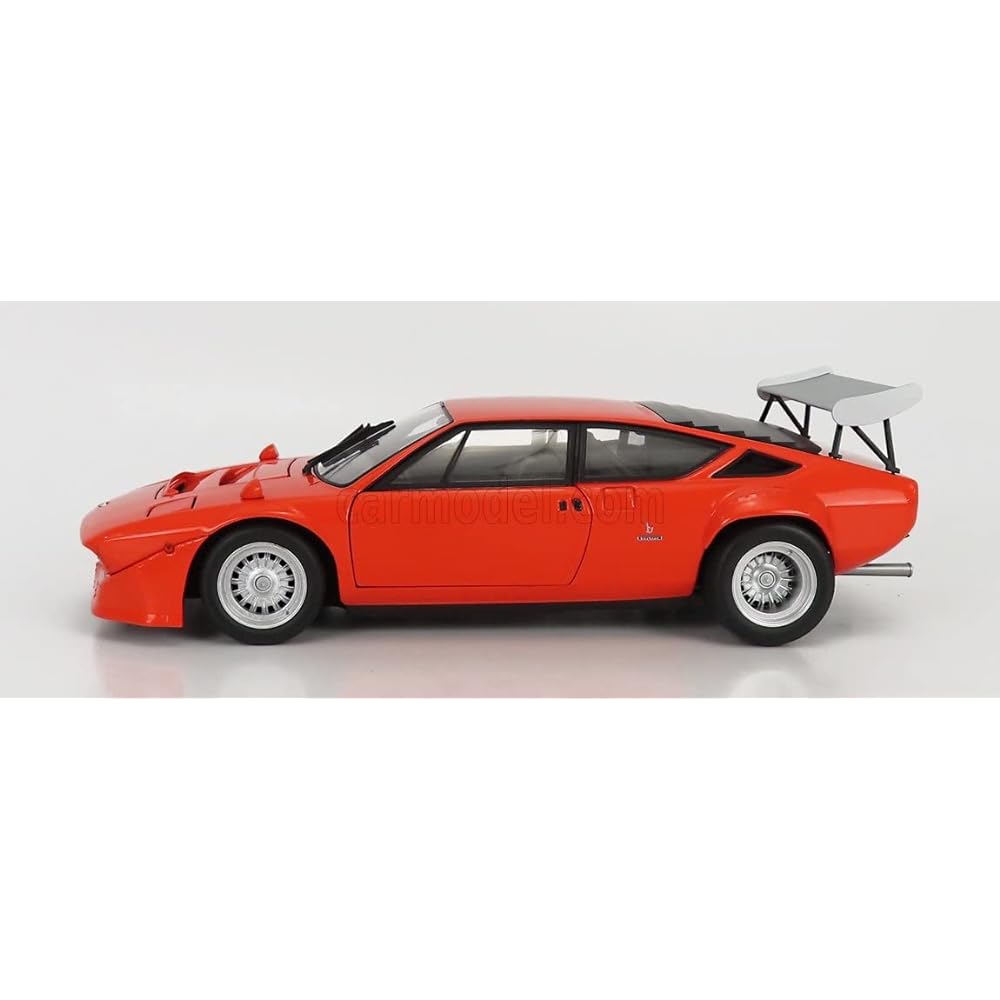 Kyosyo Original 1/18 Lamborghini Urraco Rally Orange Finished Product KS08445P