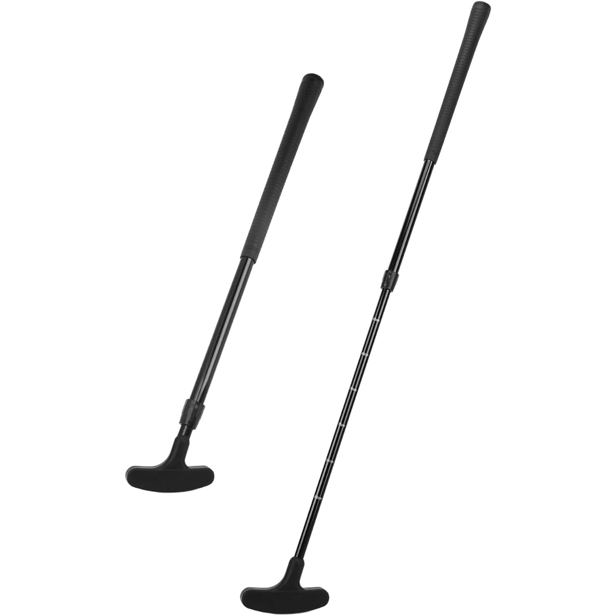 Golf putter, adjustable length kids putter, 2 way golf putter for kids and adults putting practice, mini golf club with non-slip handle. For right/left handed golfers.