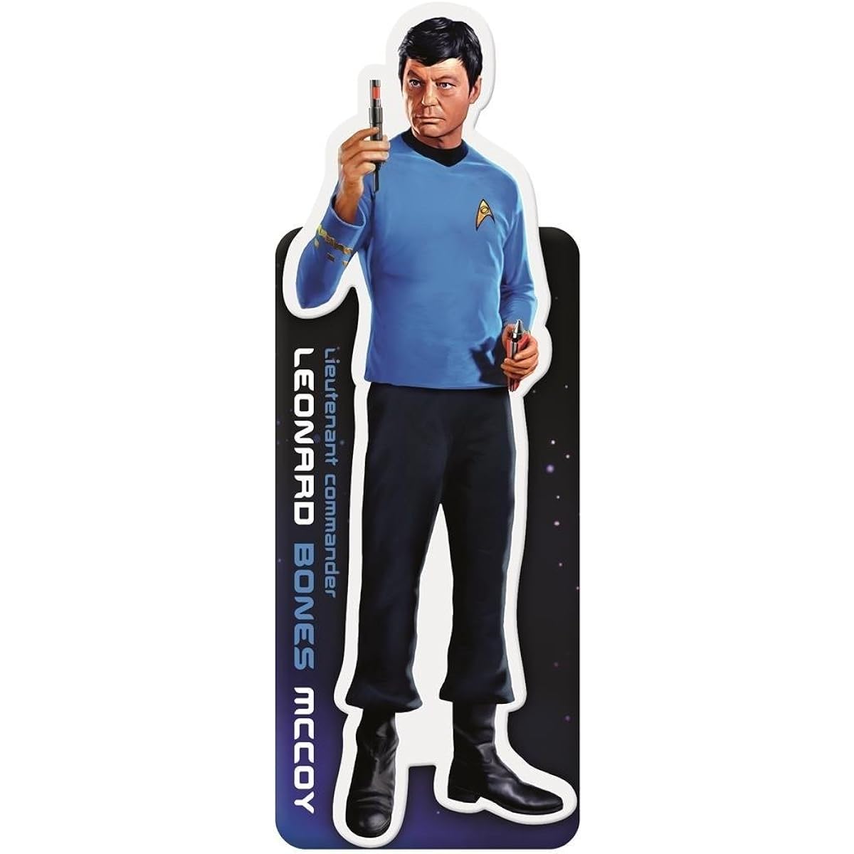 Star Trek Lieutenant Commander Leonard Bones Mccoy Magnetic Bookmark