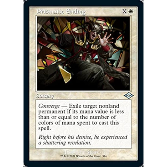 Magic: The Gathering - Prismatic Ending (384) - Retroframe - Modern Horizons 2