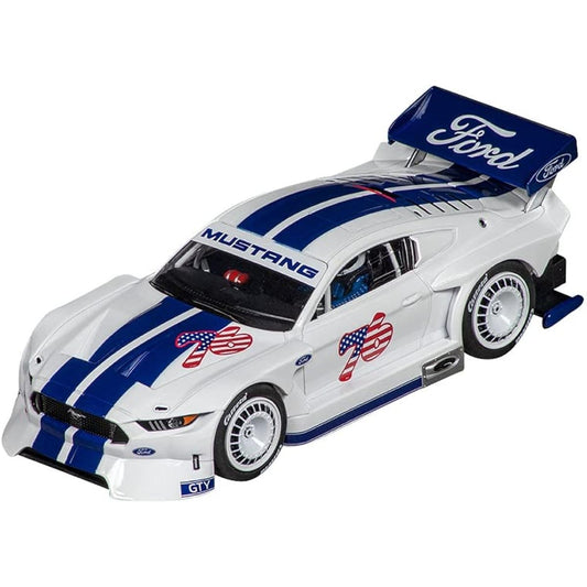 Carrera 27752 Ford Mustang GTY No.76 1:32 Scale Analog Slot Car Race Vehicle Evolution Slot Car Race Track