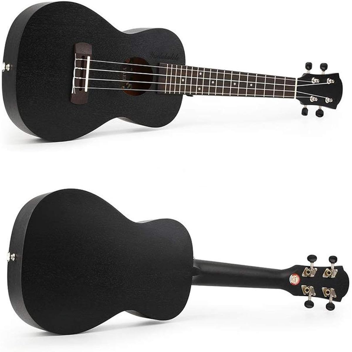 Concert Ukulele Retro Black Mahogany Wood 23 Inch Traditional Concert Ukulele Hawaii Kids Small Guitar with Gig Bag Ukulele for Beginners Ukulele (Color: Wood, Size: 23 inches)
