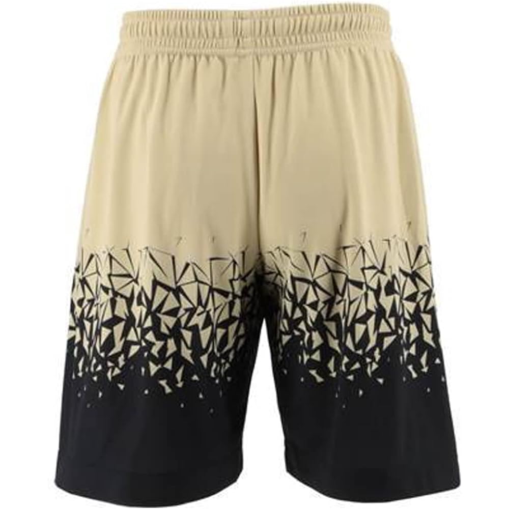 Converse CBG231852 Men's Basketball Shorts, Sweat Absorbent, Quick Drying, Gold Series Practice Pants