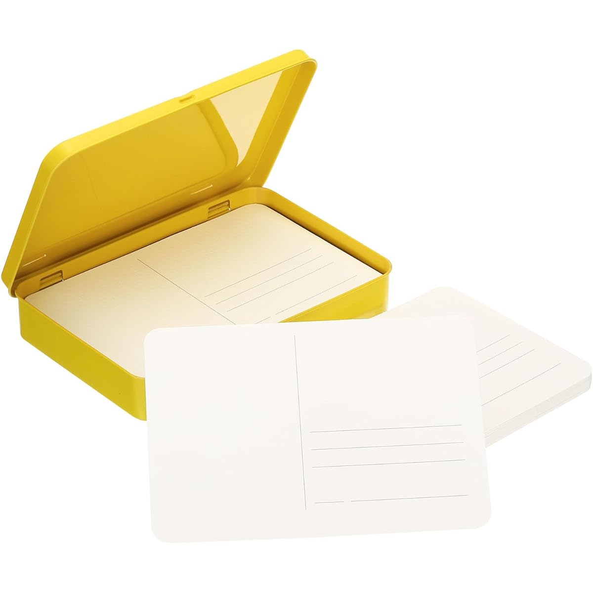 PATIKIL 24pcs Watercolor Postcards, Blank Note Cards for DIY Watercolor Journal, Thank You Notes, Invitations, Greetings Art Supplies (Yellow Box - Coarse Grain)