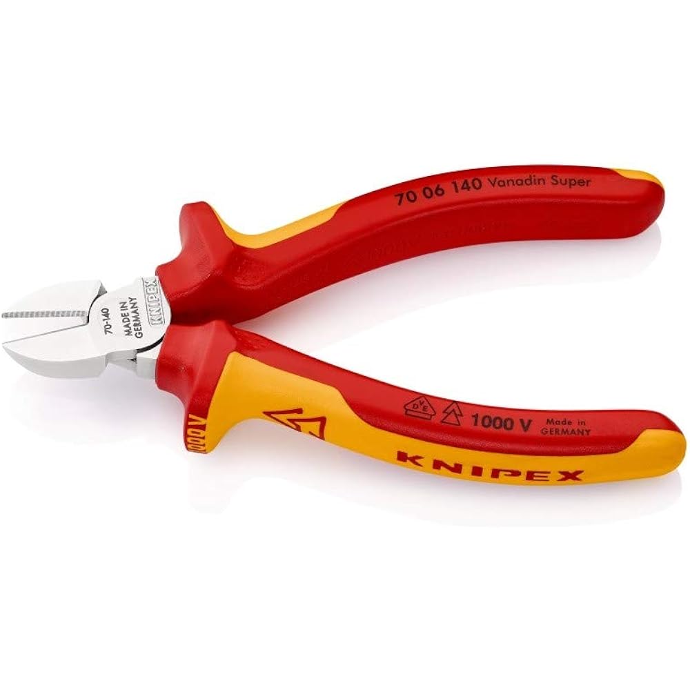KNIPEX 7006-140 Insulated diagonal nipper 1000V (SB)