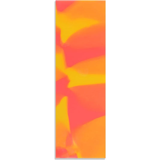 Teak Tuning Pro Duro Grip Tape Pink & Yellow Swirl - Ultra Premium Custom Teak Silicone Polymer Blend - 41A Durometer for Ultimate Grip, Comfort, Control & Performance - 0.7mm Thickness