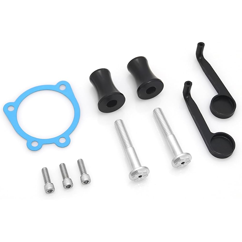 Black CNC Air Cleaner Intake Filter System for Harley Softail Touring Dyna 01-07 Parts