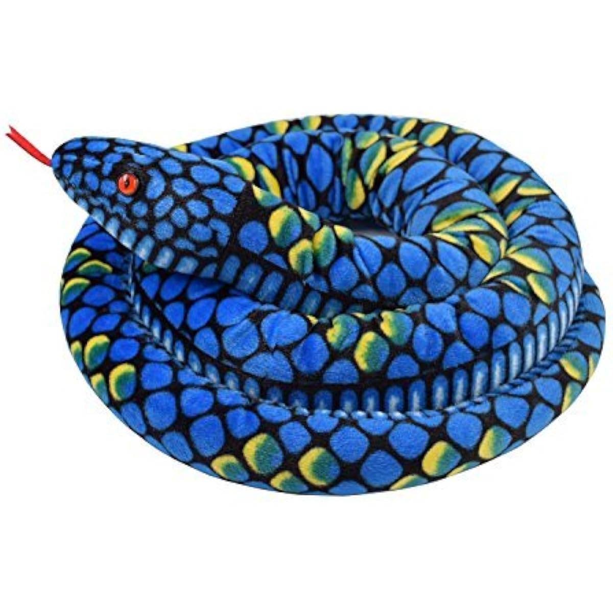 a-cool 113 " Giant Boa Constrictor Stuffed Animal Soft Snake Plush Toy