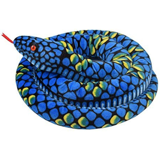 a-cool 113 " Giant Boa Constrictor Stuffed Animal Soft Snake Plush Toy