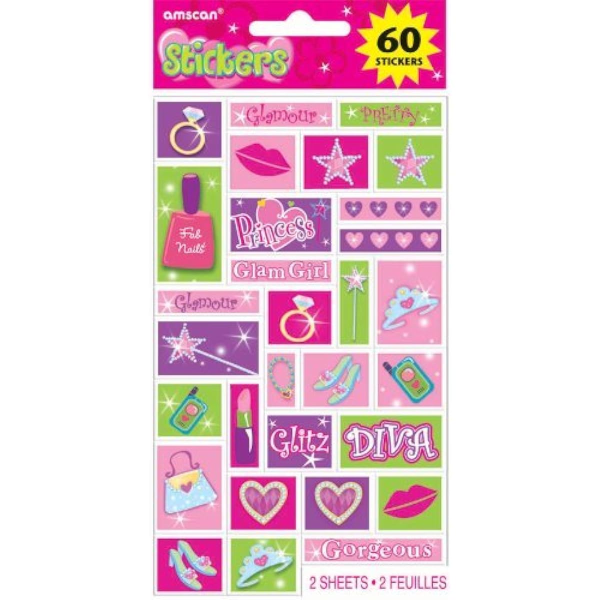 Sticker sheet princess