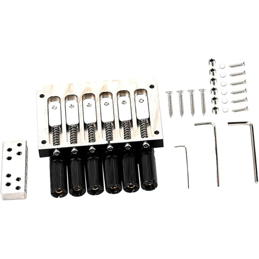 VINTORKY Guitar Parts 1 Set Bridge Guitar Saddle Bridge Bridge Saddle Metal Metal Bridge Accessories Components