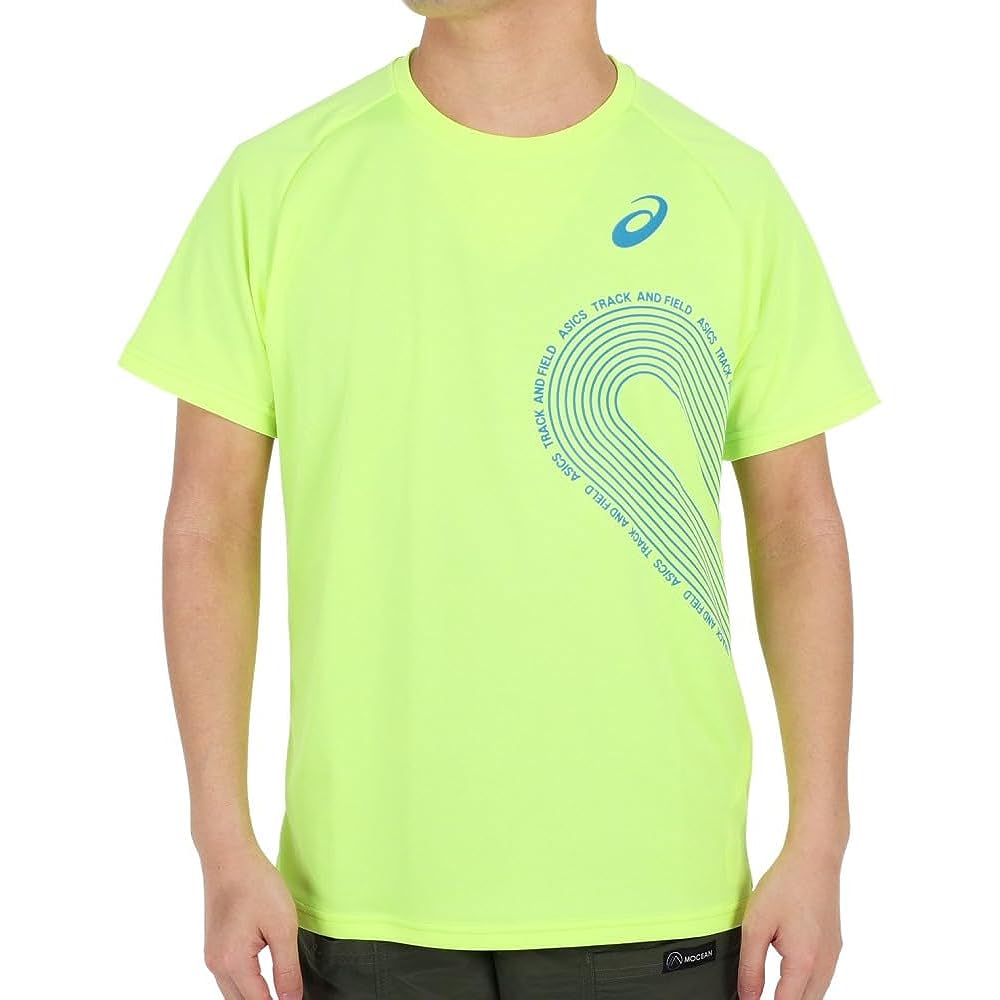 [ASICS] Track and Field Wear Practice Dry Short Sleeve Shirt 2091A603 Men's