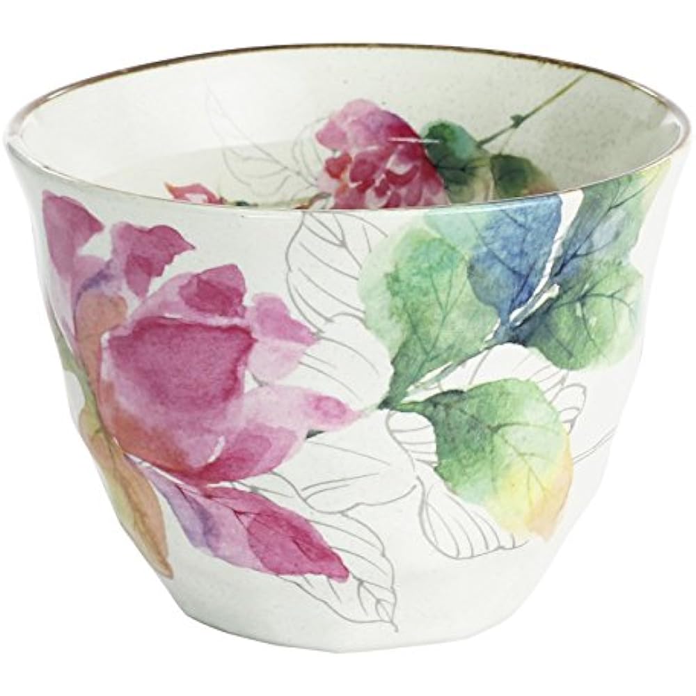 Ceramic Indigo Rose Incense Sencha with teapot Rose Size: Approximately φ9.2 H6.7 03476