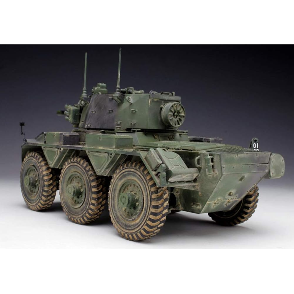 Dragon Black Label 1/35 British Army 6 Wheel Armored Vehicle Saladin Mk.II Plastic Model Kit BL3554