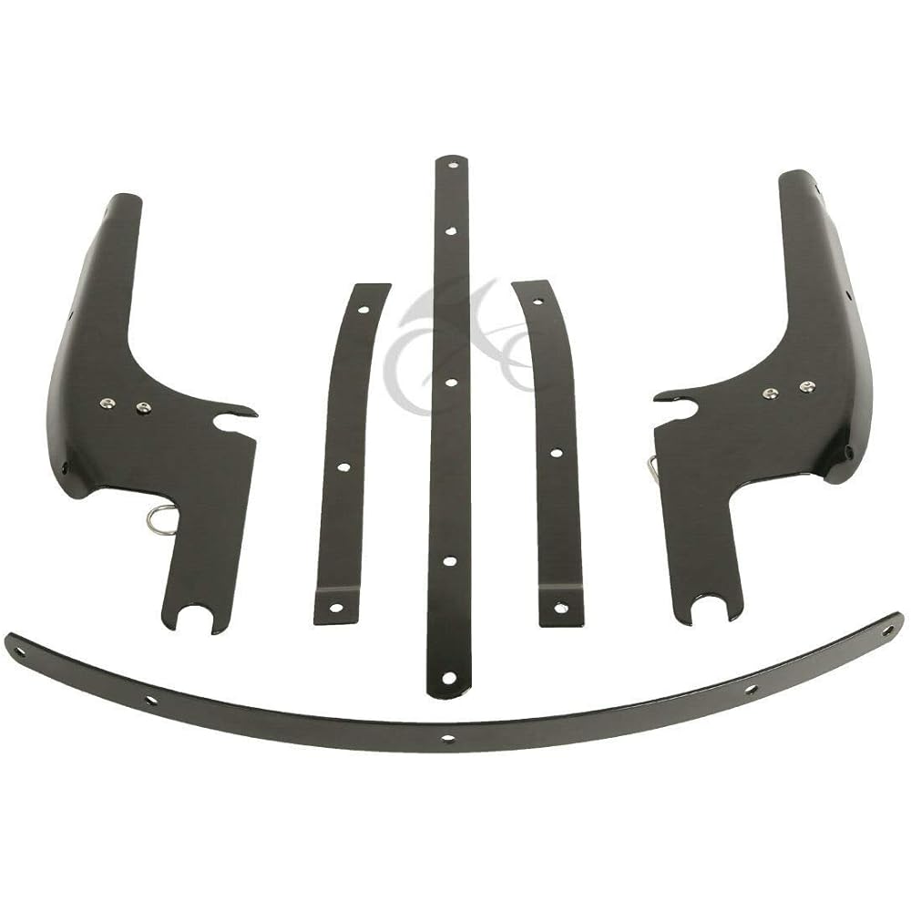 XFMT Windshield Screen Bracket Mount Kit Compatible with Harley Touring Road King FLHR 1994-2023