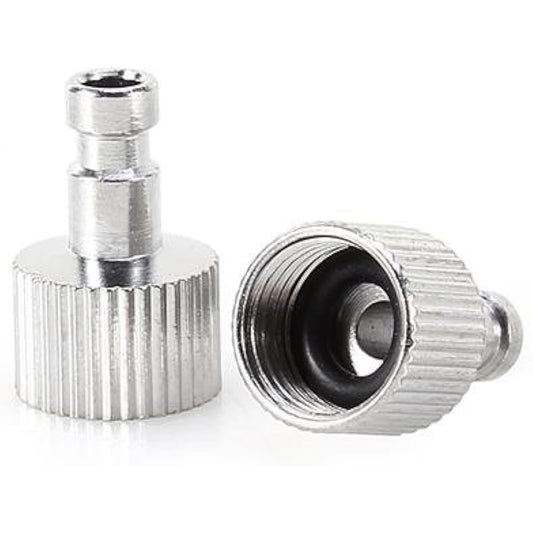 1/8" Airbrush Quick Release Plug Disconnect Coupler Air Hose Adapter HighQ Airbrush Connector Male End Coupler Release Fitting Adapter