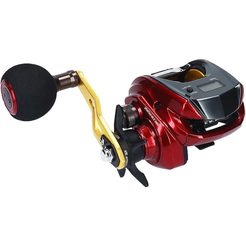 DAIWA Double Axis Reel with Counter 18 Spartan MX IC (Right/Left Handle) (2018 Model)