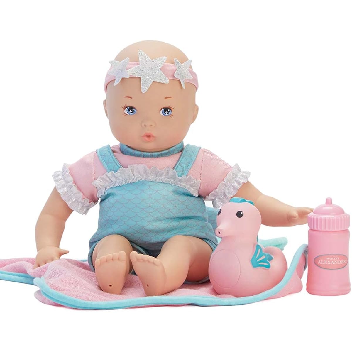Madame Alexander 12" Splash and Play Mermaid Princess Doll with Accessories