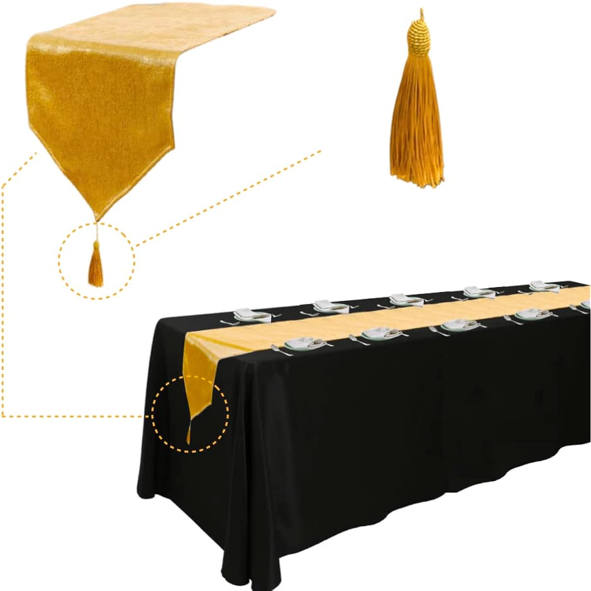 Urby Table Runners Table Top URBY-LinenTableRunners-7920
