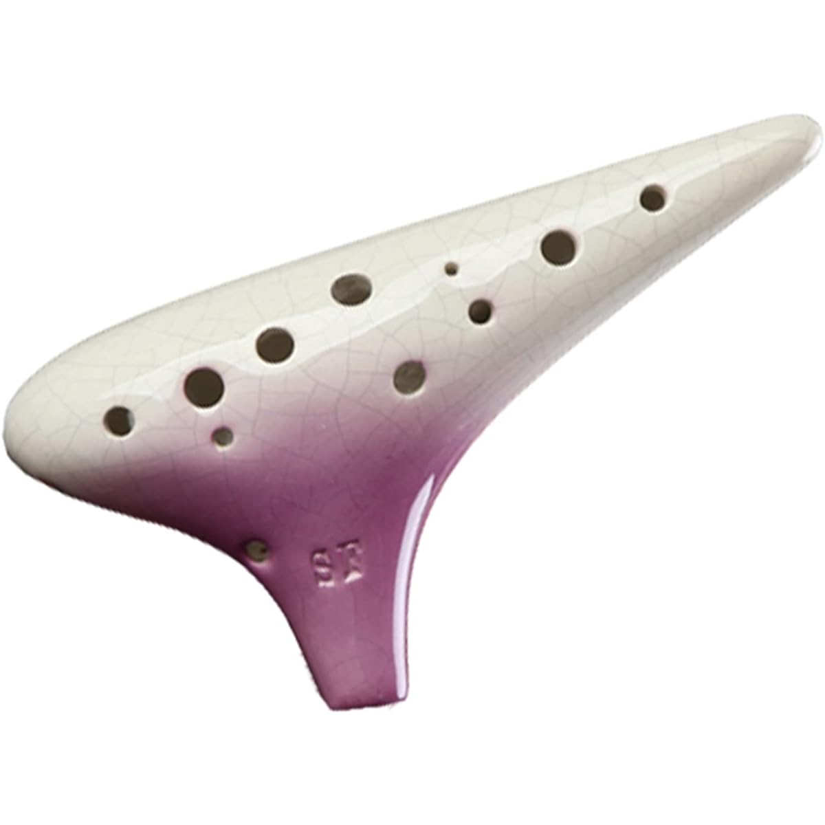 Professional 12 Holes Treble F Tune Ocarina Musical Instrument Gradient Color Ice Crack Pattern Ceramic Ocarina Ocarina Musical Instrument (5)