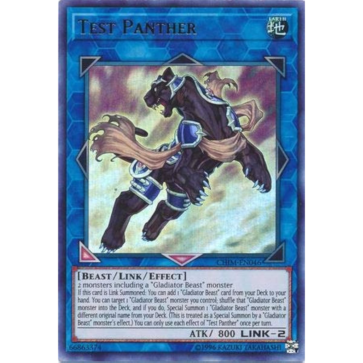 Test Panther - CHIM-EN046 - Ultra Rare - Unlimited Edition
