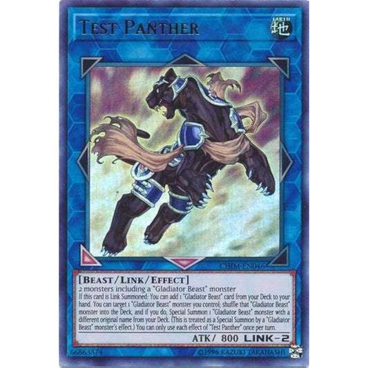 Test Panther - CHIM-EN046 - Ultra Rare - Unlimited Edition