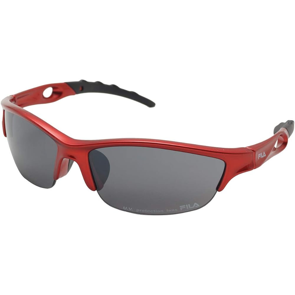 FILA FILA Unisex Sports Sunglasses SF8826J 965 Metallic Red SF8826J 965