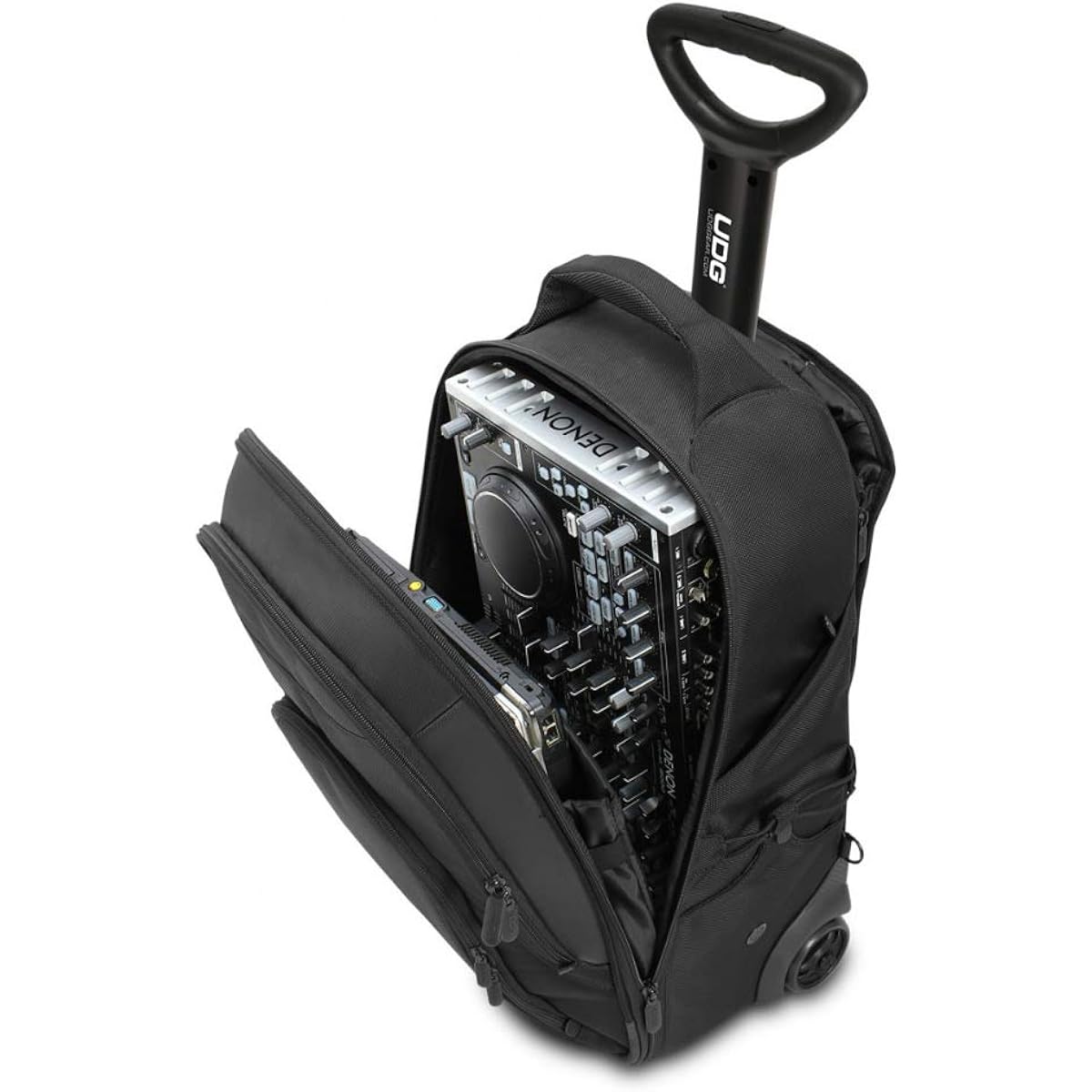UDG U8007BL Creator Wheel Laptop Backpack Rucksack Carry Bag for Carrying DJ Equipment