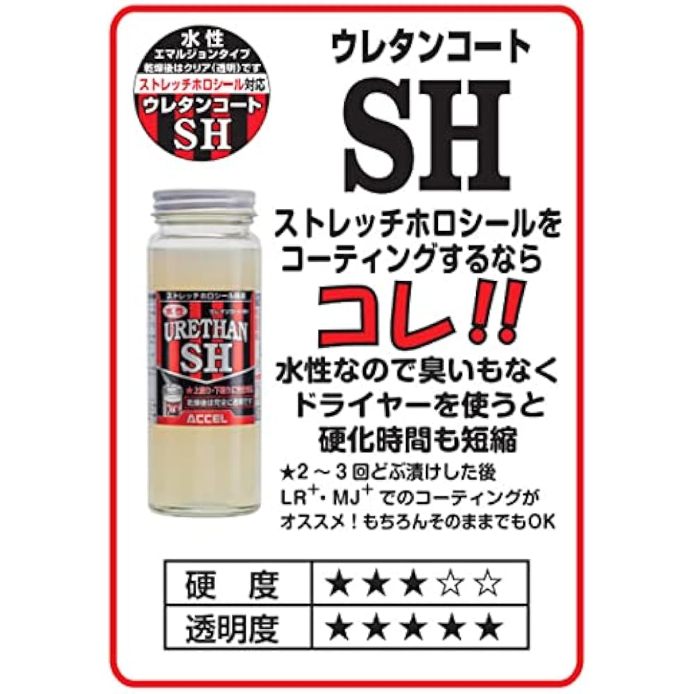OFFICE ACCEL Urethane coat SH (water-based) 500ml