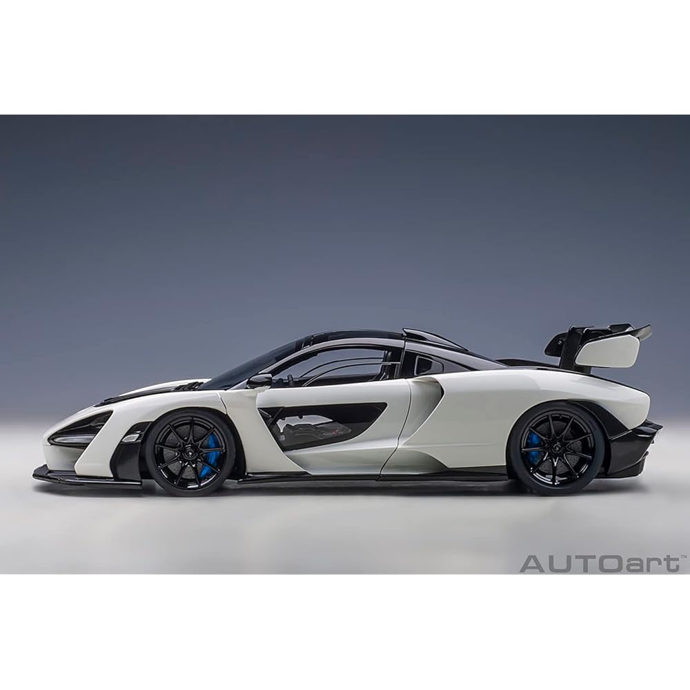 AUTOart 1/18 McLaren Senna White Finished Product 76075