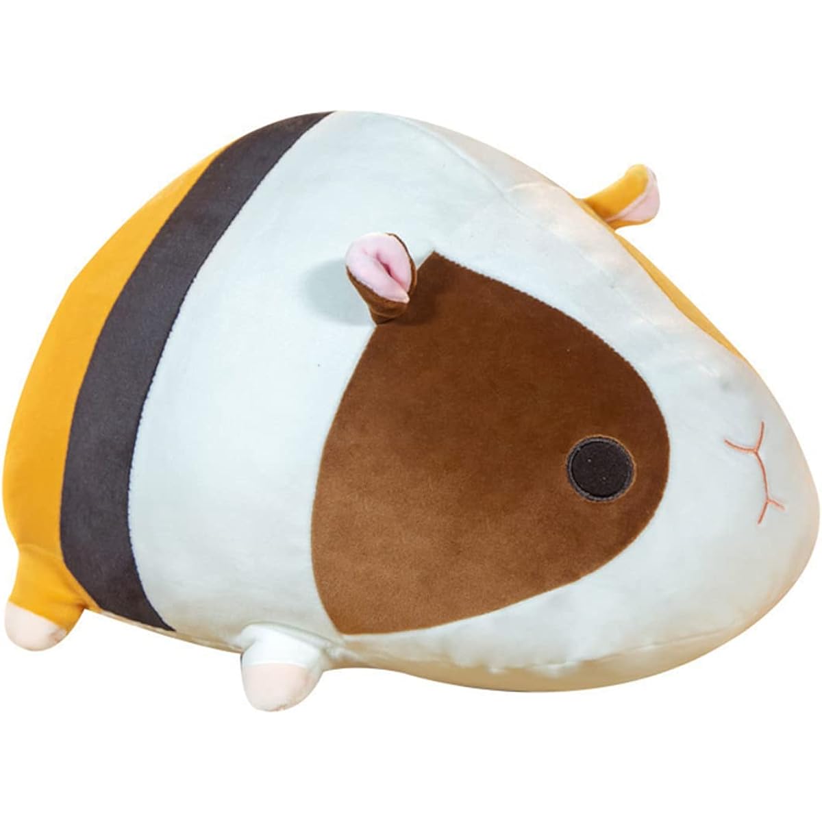 Goylmc Hamster Plush Pillow - 19" Guinea Pig Stuffed Animal - Cute Mouse Plush Doll Toy Animal - Soft Hugging Pillow Birthday Holiday Christmas Gift for Kids/Girls/Boys/Adults (Brown)