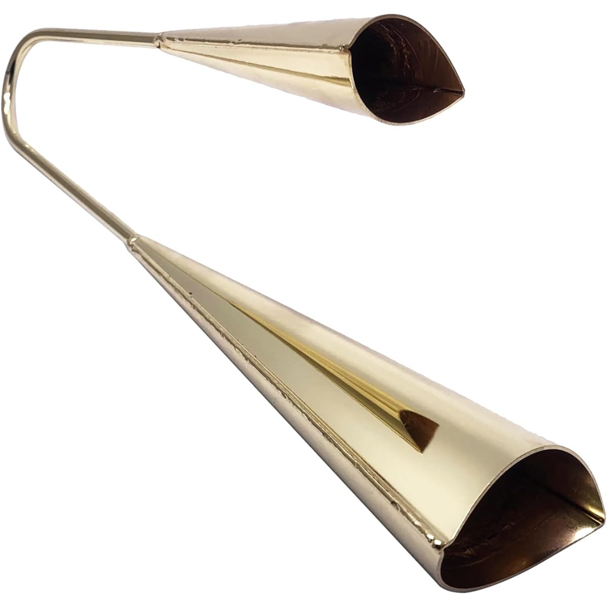 TUOREN Latin Percussion Ago Gobel Steel Traditional Musical Instrument Two Tone Gold