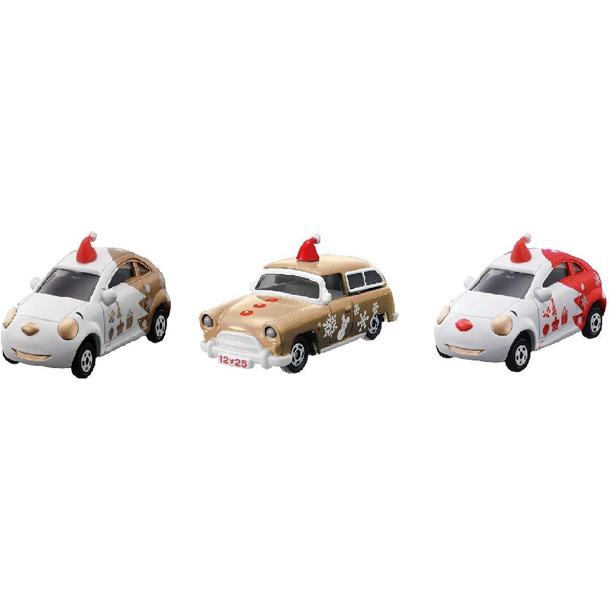 Tomica Disney Motors Christmas Edition 2013, set of 3, Seven-Eleven exclusive