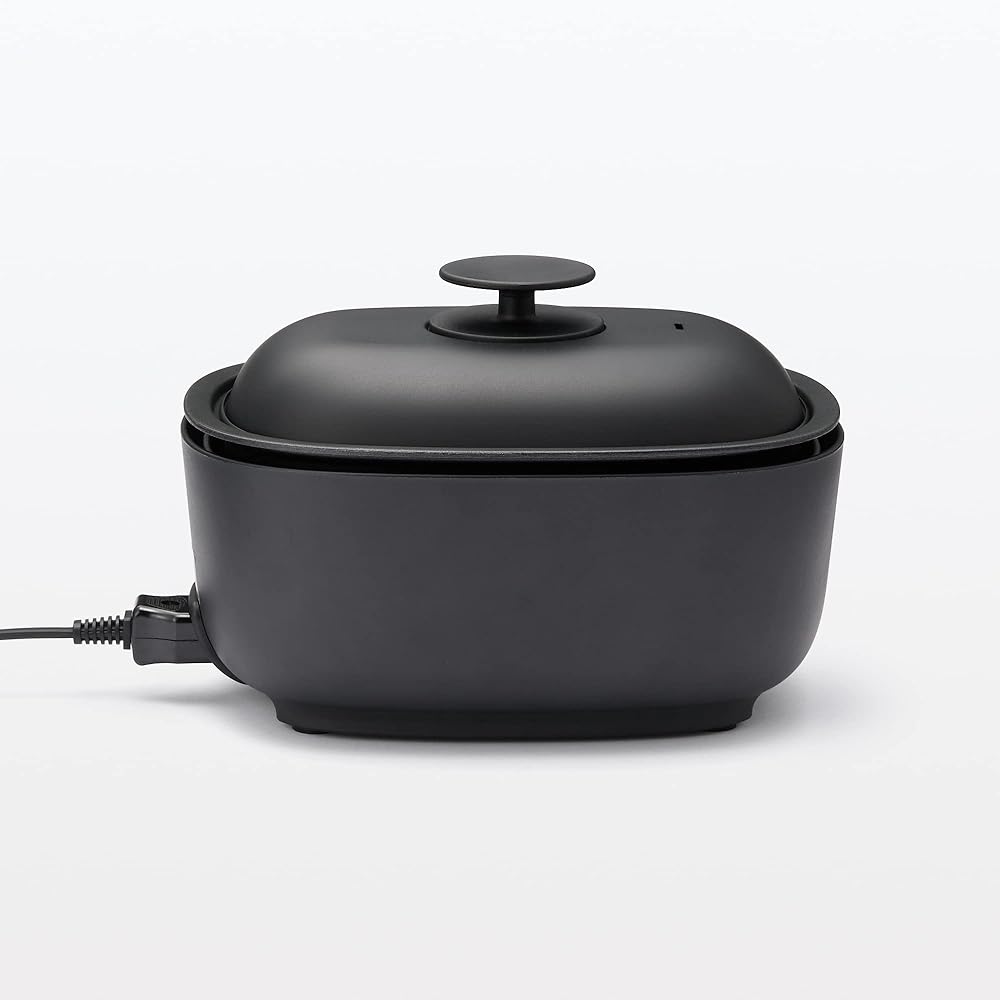 MUJI Deep Hot Plate Black MJ-HPFK1 44821893