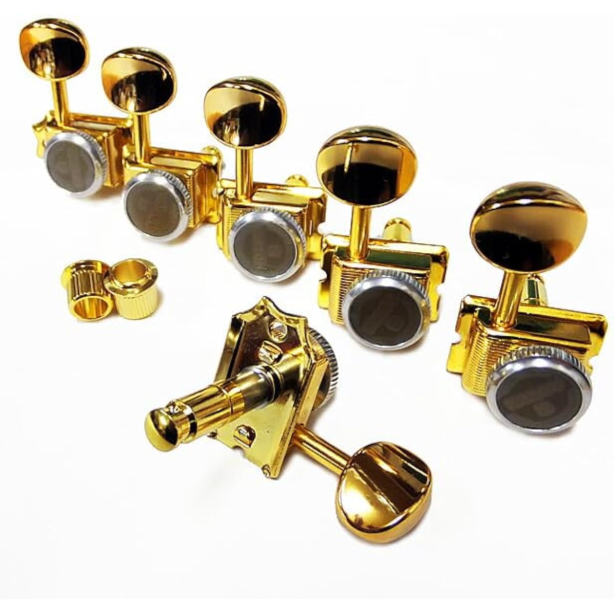 Gotoh Pegs GOTOH SD91 MG-T 05M G 6L Magnum Lock Trad Gold Single Sided Type Set of 6 [Includes Ebi Original Pick]