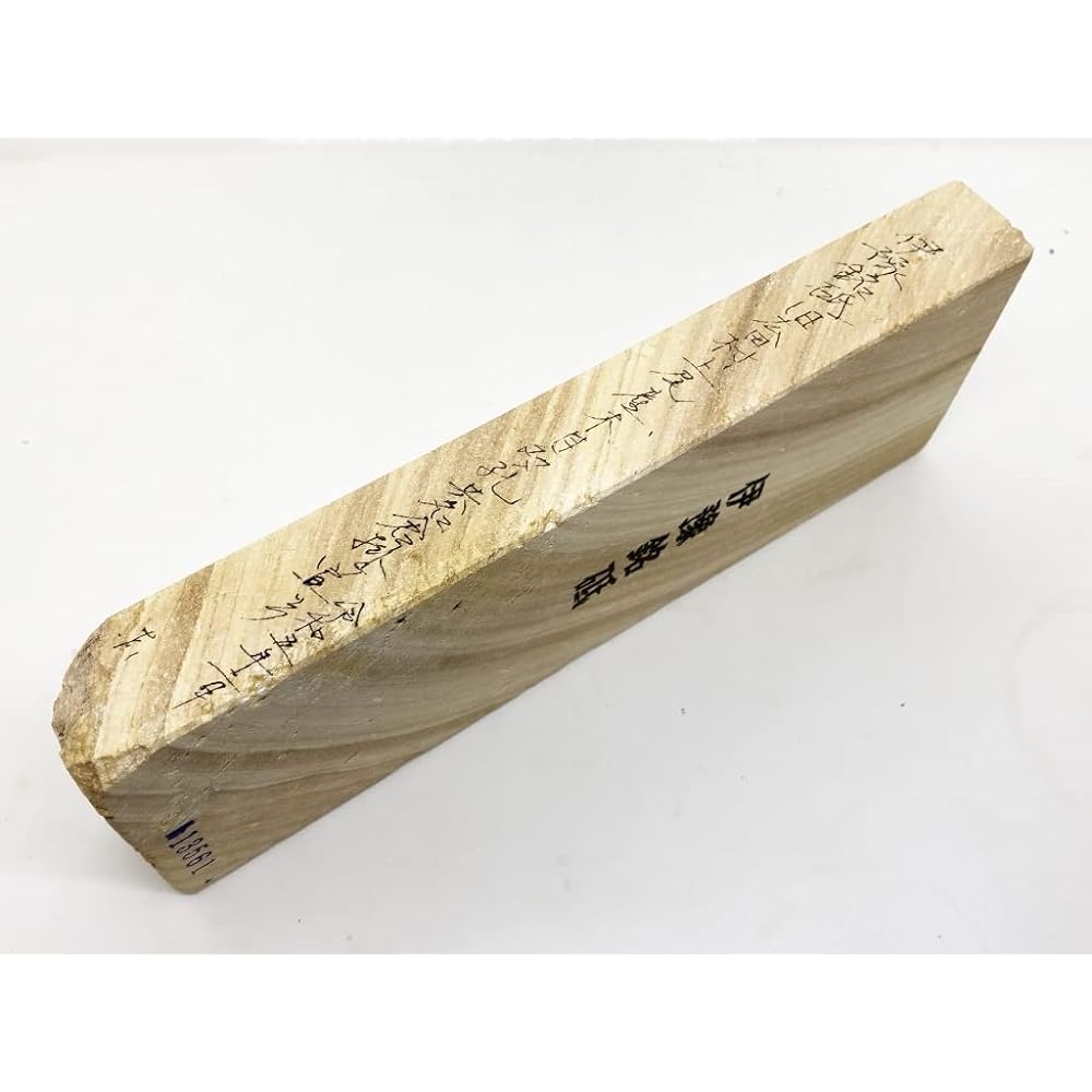 Natural whetstone Iyo name whetstone former Hirota Village Kamio wood grain porous joint Nagura kakekake #61 /799g