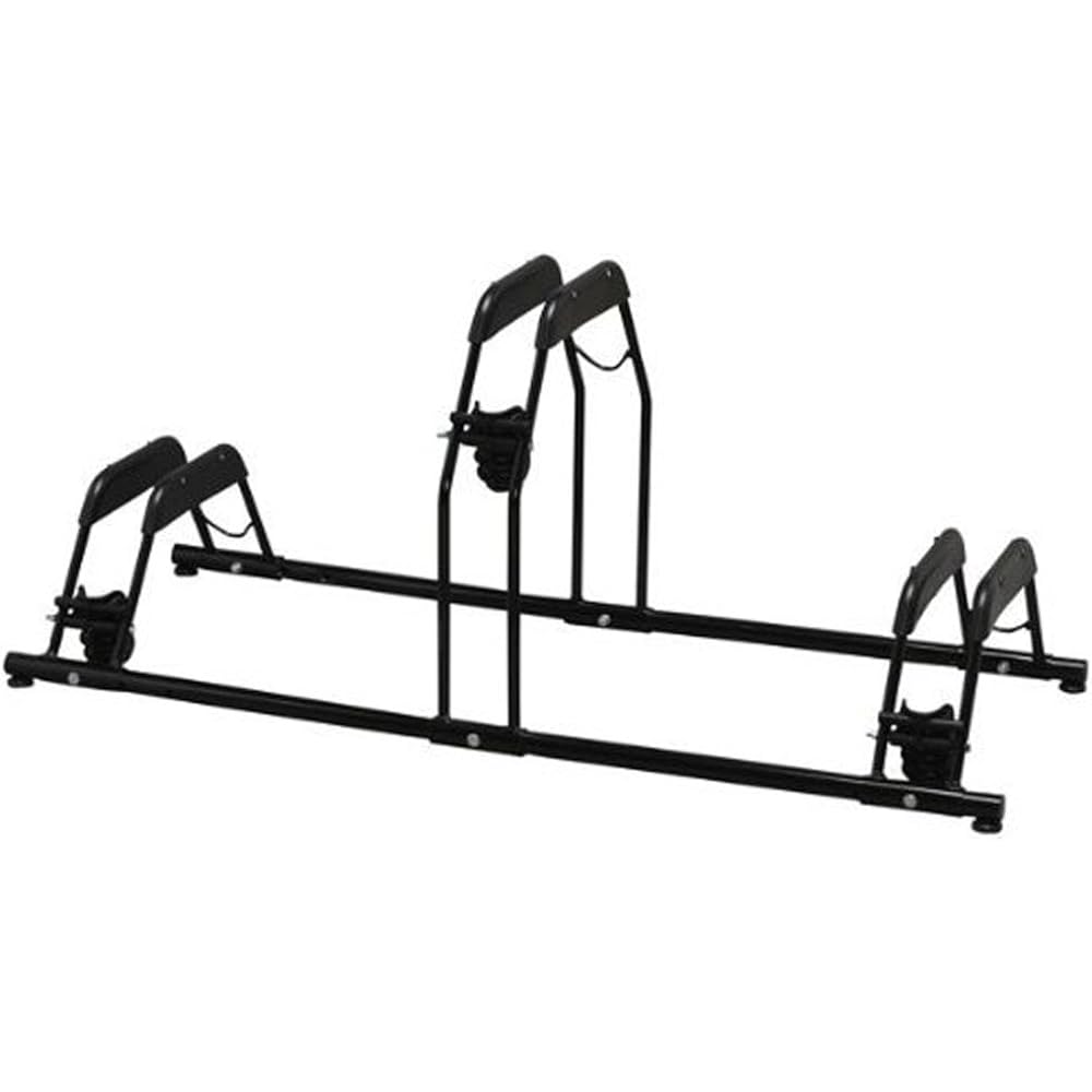 Iris Ohyama Bicycle Stand BYS-2 Black Set of 2