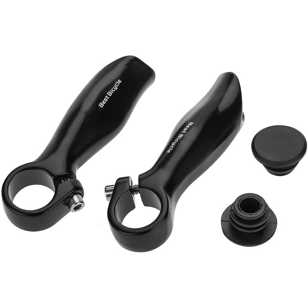 Handlebar Bar End Grip for Road Mountain Bike Aluminum Alloy Bicycle Handle Bar End Durable Long Time Use