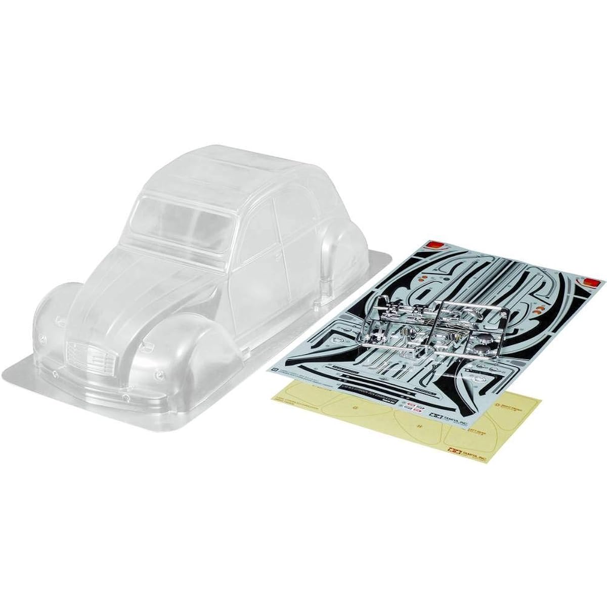Tamiya RC Spare Parts No.1605 SP.1605 1/10 RC Citroen 2CV Charleston Spare Body Set RC Parts 51605