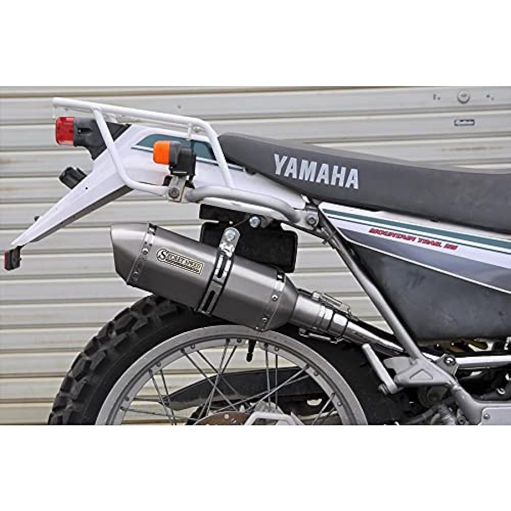 SECRET SPEED Yamaha SEROW225 Bike Muffler Solid Motard Variant Slip-on SUS Stainless Steel Muffler SEROW225 ss-201-s02