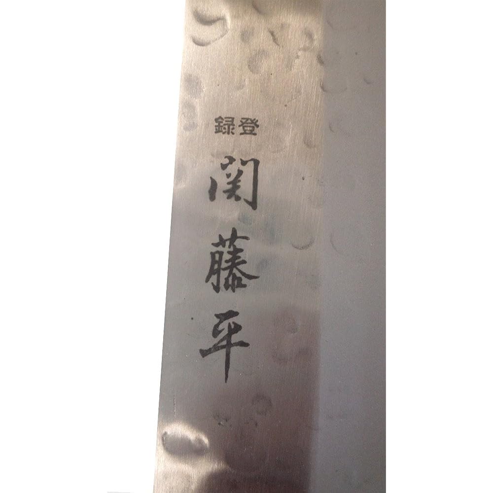 Yaxel Sekito Heisaku Knife Set of 5, Sashimi Knife, Nakiri Knife, Santoku Knife, Petty Knife, Kodeba Knife, Made in Japan, For Beginners, Single Edge, Japanese Knife, For Fish Handling, Vegetables, Hammered, Stainless Steel 32059