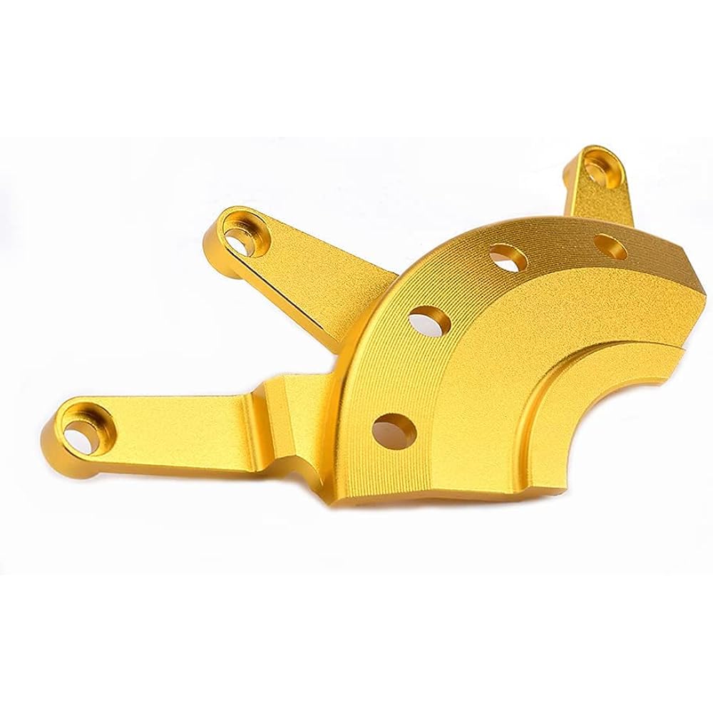 LEDISHUN Engine slider engine cover applicable Ninja 400 Z400 Ninja 250 Z250 (yellow)