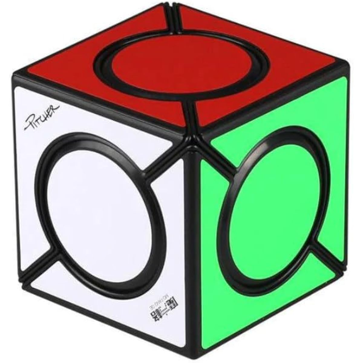 Kancharo Six Spot Cube [Comes with a convenient pouch for storage]... (Black)