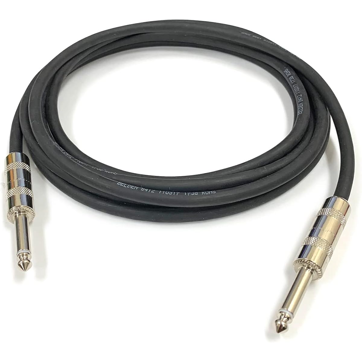 Pro Cable BELDEN 8412 Guitar Cable (Guitar Shield) SWITCHCRAFT Plug (9.0m, S-S, Black)