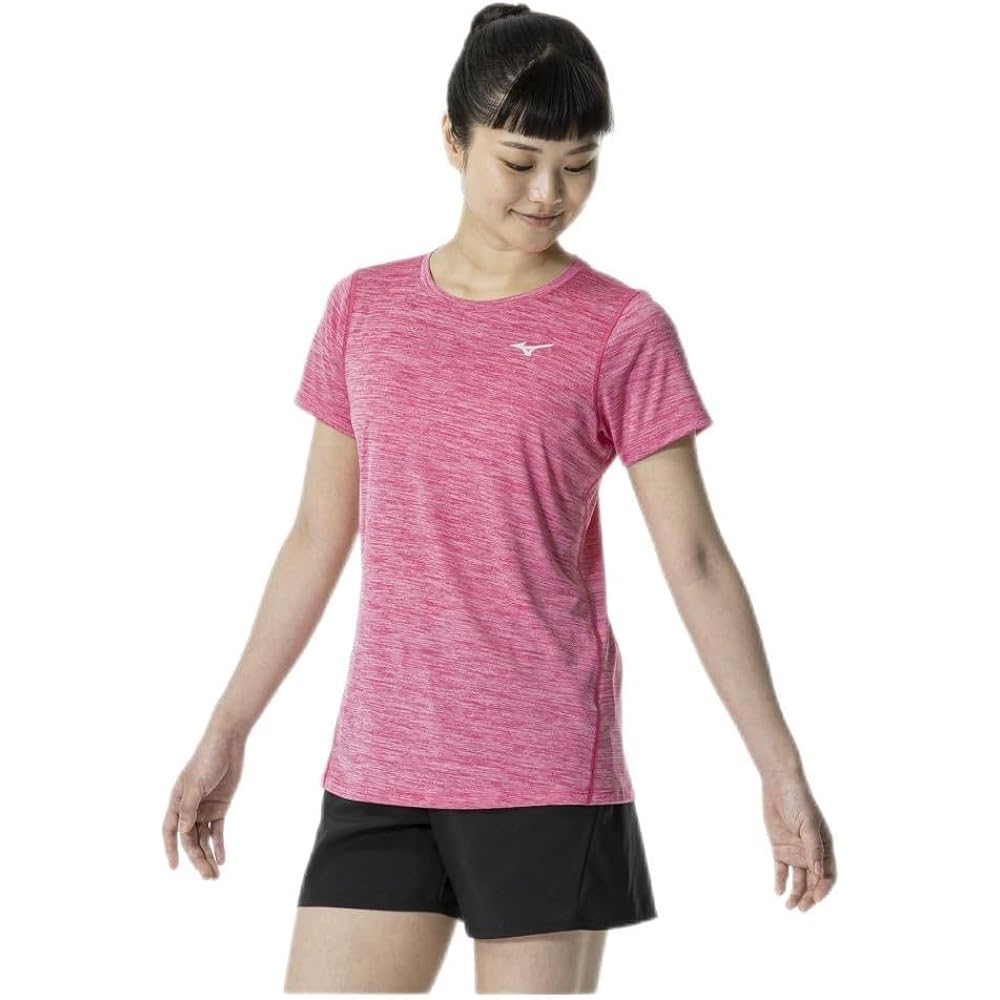 [Mizuno] Running Wear, Quick Dry T-Shirt, Sweat Absorbent, Quick Drying J2MAA721 Women's