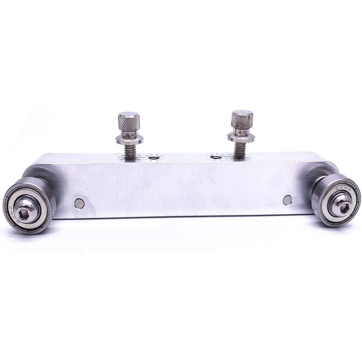 Jiayouy Adjustable Guitar Nut & Bridge Sander Lucier Tool for Electric Acoustic Guitar Bass Silver
