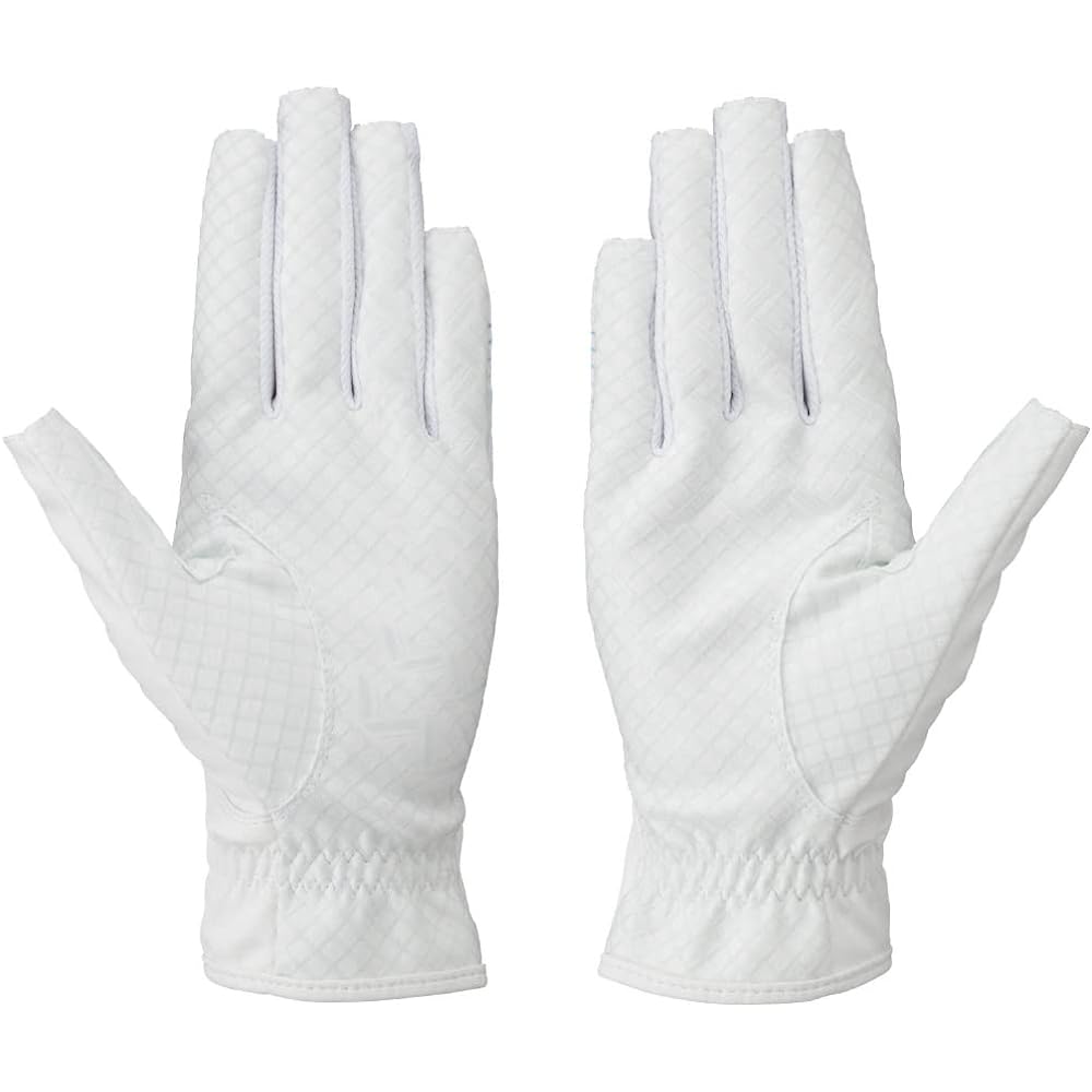 MIZUNO Golf Gloves Double Grip Cool Women's Flat side: Synthetic leather + silicone processing / Instep side: Synthetic leather + mesh (cool contact material)